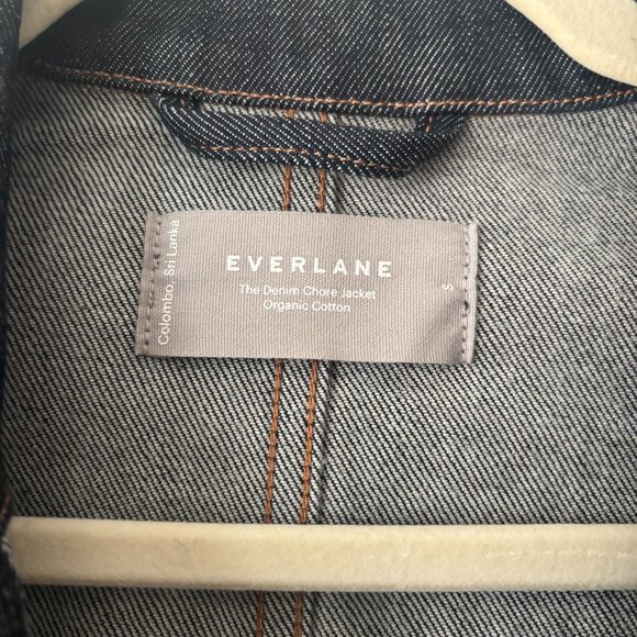 Everlane Men's Denim Chore Jacket Size Small - Picture 4 of 4